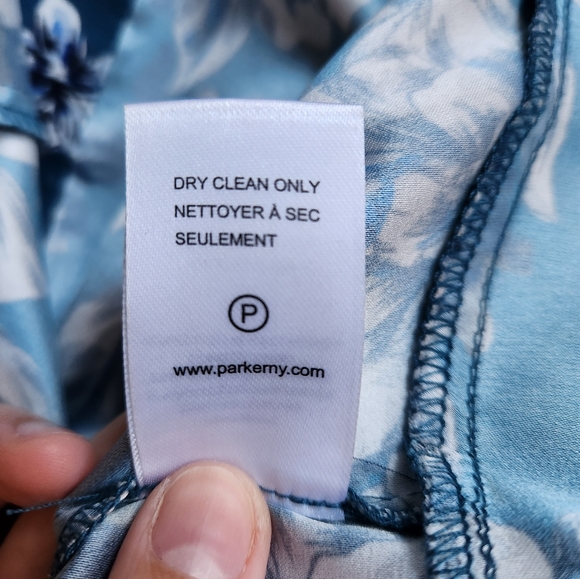 Parker Size S Floral High-Low Flowy Dress - Picture 9 of 10